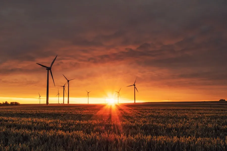 Parc éolien terrestre électricité verte garanties d'origine entreprise